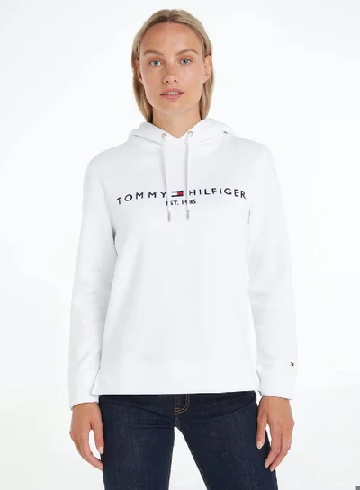 TOMMY HILFIGER Essential Logo Hoodie Sweatshirt
