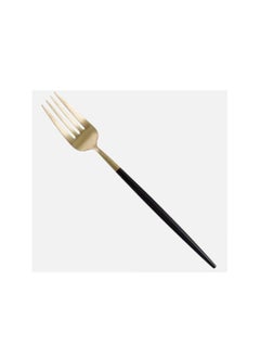 Generic Luxury Fork Set in black with gold accents – Golden Elegance for Your Table D  - Image 2