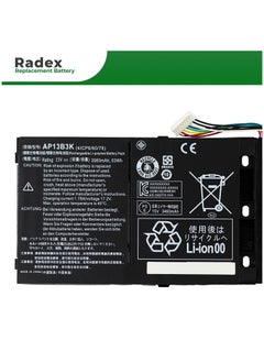 RADEX AP13B3K High Grade Compatible Laptop Battery for Acer Aspire M5-583 M5-583P M5-583P-5859 M5-583P-6423 M5-583P-6428  - Image 2