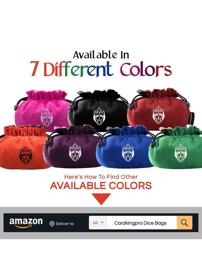 كاردكينج برو حقائب نرد ضخمة مع جيوب - سوداء - تتسع لأكثر من 150 نردًا - رائعة لمحبي النرد [تصميم حاصل على براءة اختراع] - Image 2