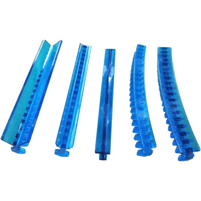 Car Paintless Dent Repair Tool Kit 7pcs Stainless Steel Dent Remover With Blue Glue Tabs - Image 5