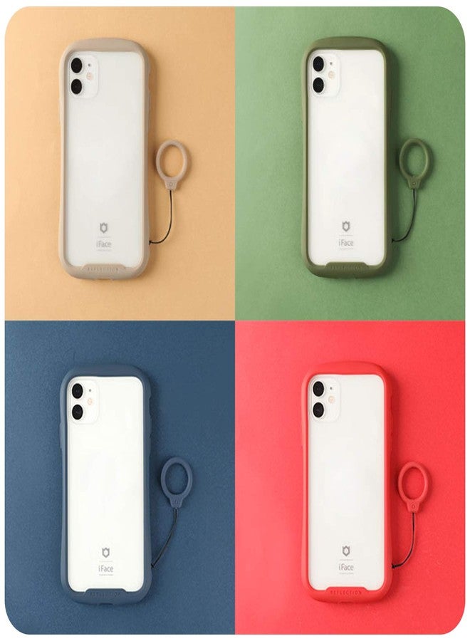 iFace Reflection Color Silicone Smartphone Ring Strap Grip Holder - Compatible with iPhone, Samsung, Other Mobile Devices - Khaki - Image 5