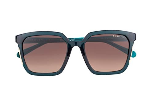 RADLEY LONDON 6506 Womens Trendy Oversized Square Sunglasses 54 mm UV400 Protection Verdigris Turquoise - Image 3
