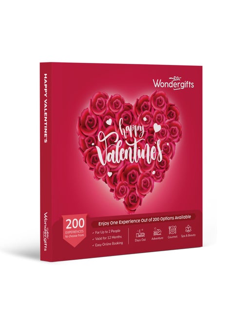 Happy Valentines Gift Box : Selection of Spa, Adventures, Gourmet and More Experiences