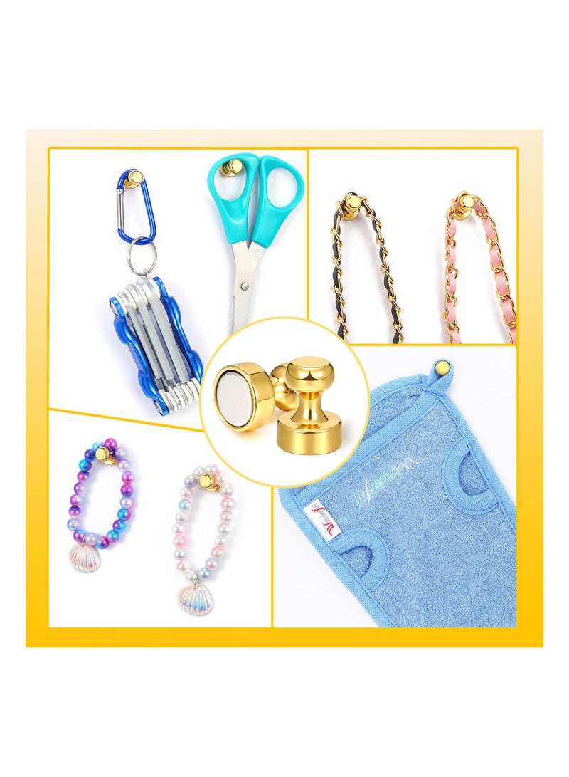 Excefore 12 Solid Refrigerator Magnets Heavy Refrigerator Magnets White Board Magnets For Office Use - Image 5