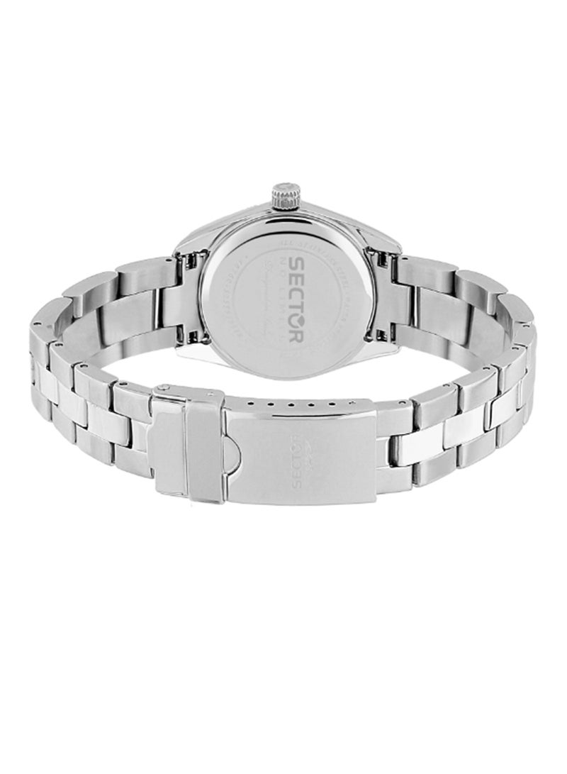 Sector 240 32MM 3H WHITE PEARL DIAL BR SS - Image 3