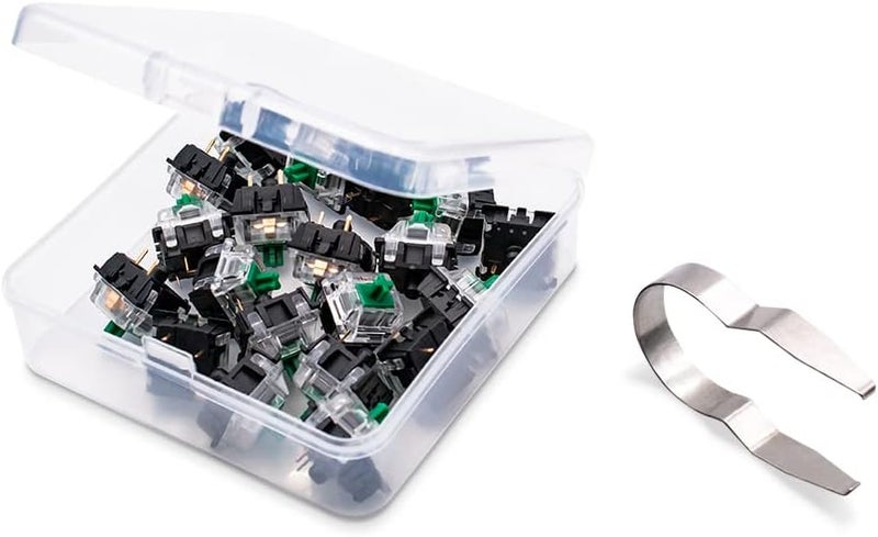 3-pin Switches for Mechanical Keyboard-Pack 32 (Green)