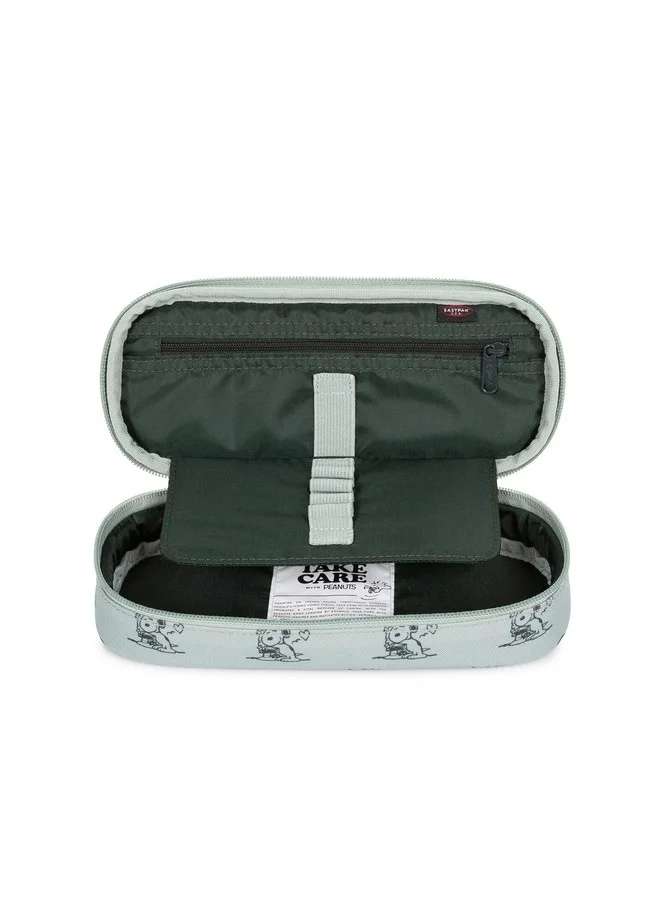 EASTPAK Oval Single Peanuts Mint Hard Pencil Case