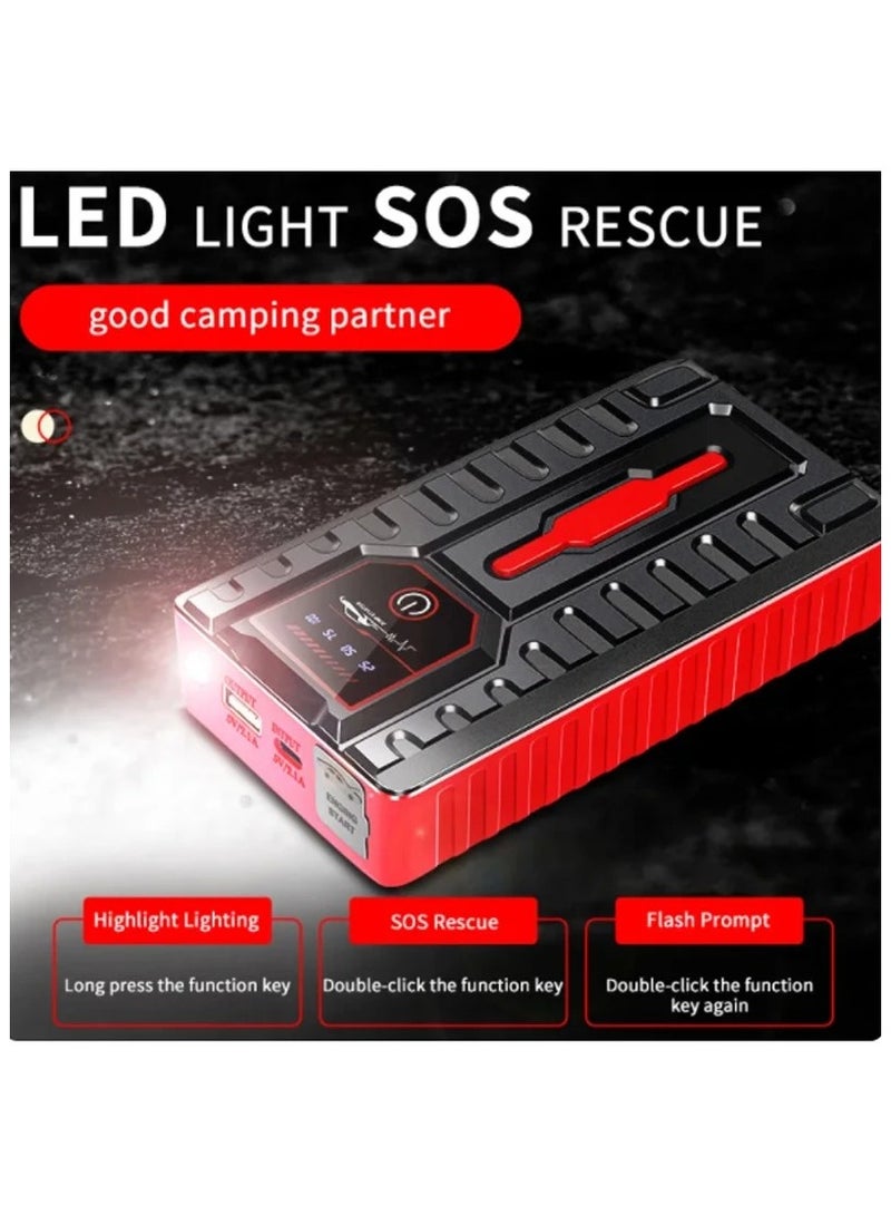 Jump Start Pack – Portable Car Jump Starter with Digital Indicator, Durable Temperature-Proof Power Booster for Automotive Use - Image 5