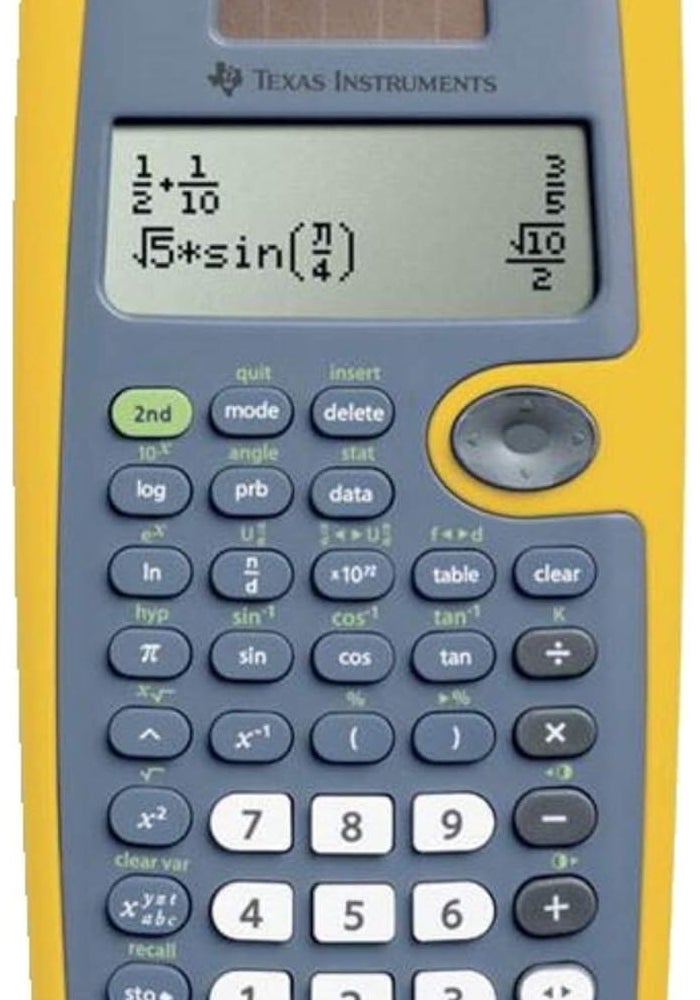 Texas Instruments TI-30XS MultiView Teacher Kit Pack - 10 Yellow Calculators with Storage Box and Teacher's Guide - Image 1