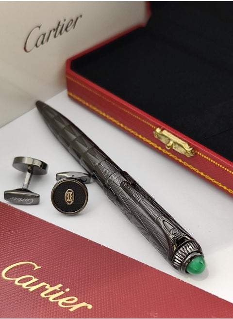 A luxury men's pen in a distinctive and elegant box