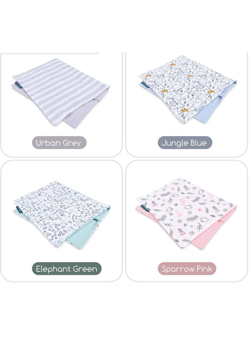 Excefore Soft Hypoallergenic Baby Pillow with Organic Cotton Cover - Machine Washable (Animal World) - Image 5