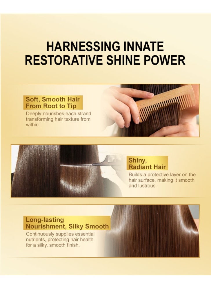 PURC Amino Acid Nourishing Hair Mask, Smooth Repair, Broken, Dry and Fluffy Hair Mask, Hair Treatment Cream, Conditioner 65G - Image 2