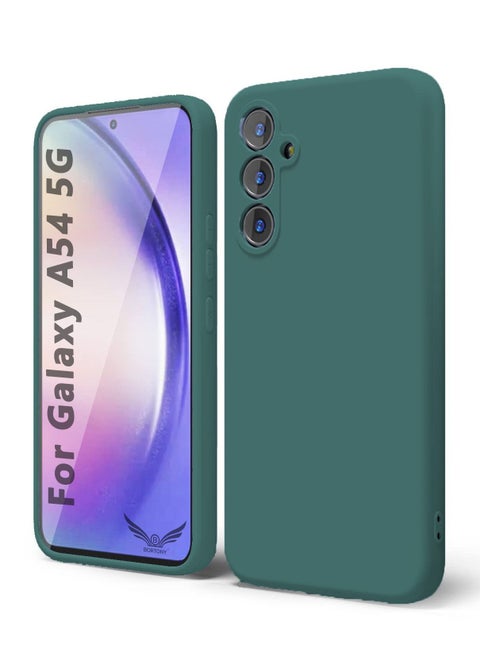 Galaxy A54 5G Case Shockproof Liquid Silicone Case Slim Soft Cover With Inside Soft Microfiber Lining Comaptible With Samsung Galaxy A54 5G