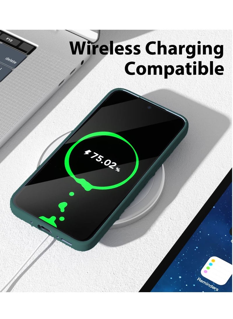 BORTONY - Galaxy A54 5G Case Shockproof Liquid Silicone Case Slim Soft Cover With Inside Soft Microfiber Lining Comaptible With Samsung Galaxy A54 5G - Image 1