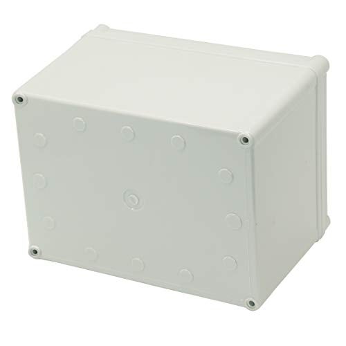 Zulkit Junction Box ABS Plastic Dustproof Waterproof IP67 Junction Boxes Universal Electrical Project Enclosure DIY Electronic Project Box Grey 7.87 x 5.91 x 5.12 inch (200 x 150 x 130 mm) - Image 5
