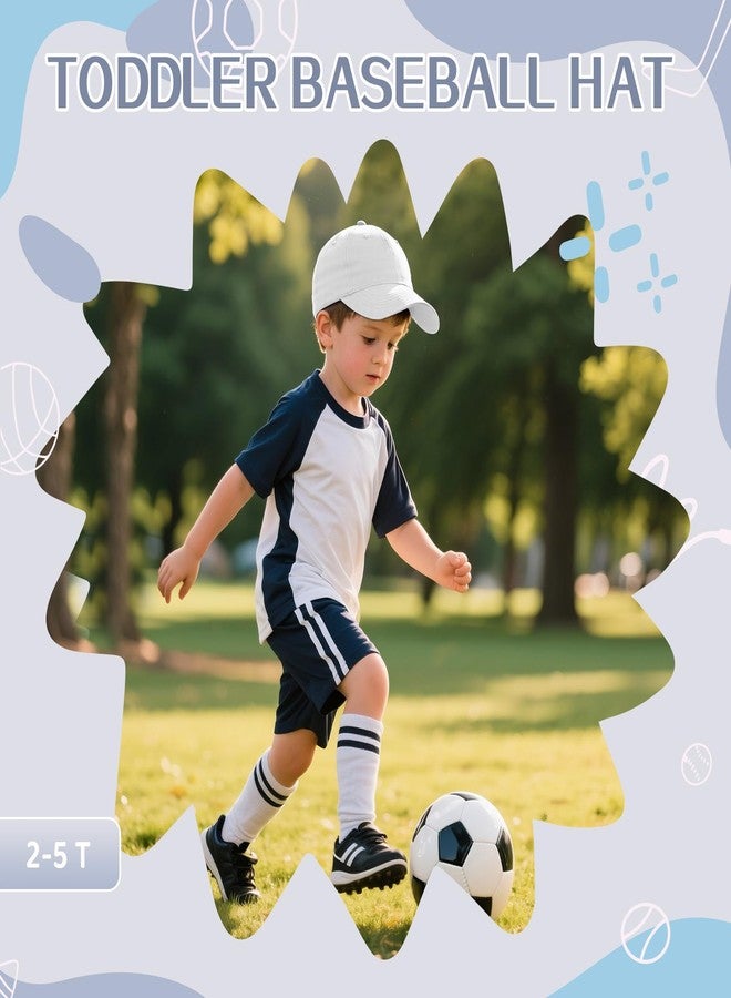 Durio Baby Baseball Cap Toddler Baseball Hat Sun Protection Baby Hats 12-18 Months Adjustable Cute Boy Girl Hat B White 12-24 Months - Image 5