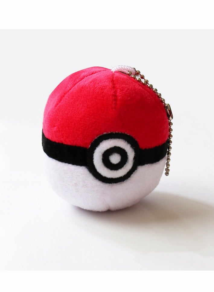 4 Piece Set Pokemon Ash Ketchum Costume Kid Monster Trainer Cosplay Jacket Hat Gloves Coat with Hats. Gloves And Plush Pokemon Balls - Image 4
