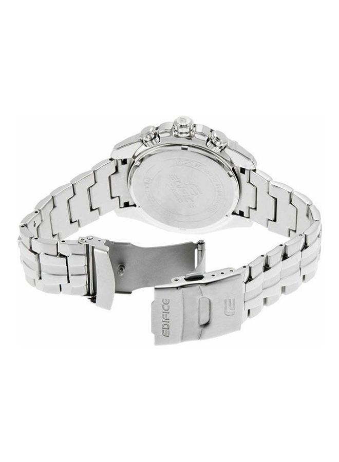 CASIO Men Stainless Steel Analog Clasp Watch EF-550RBSP - Image 2