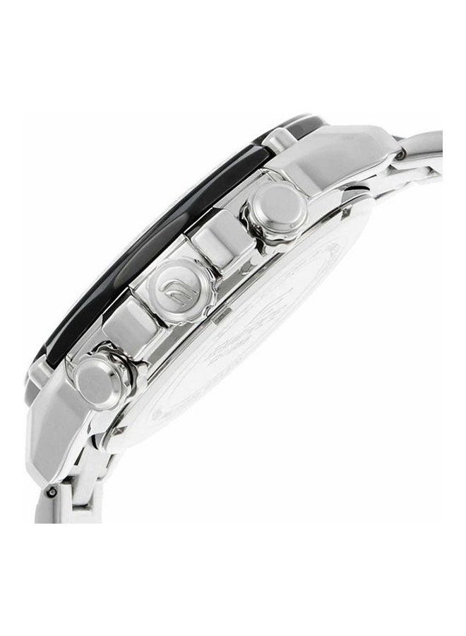 CASIO Men Stainless Steel Analog Clasp Watch EF-550RBSP - Image 3