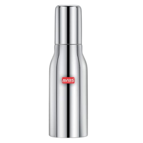 AVIAS Ezee Stainless Steel Oil Dispenser 500ml Oil Container for Kitchen | Spill Proof, Airtight Cooking Oil Bottle | Durable Oil Can for Home Use | Oil Pot 500ml - Image 1