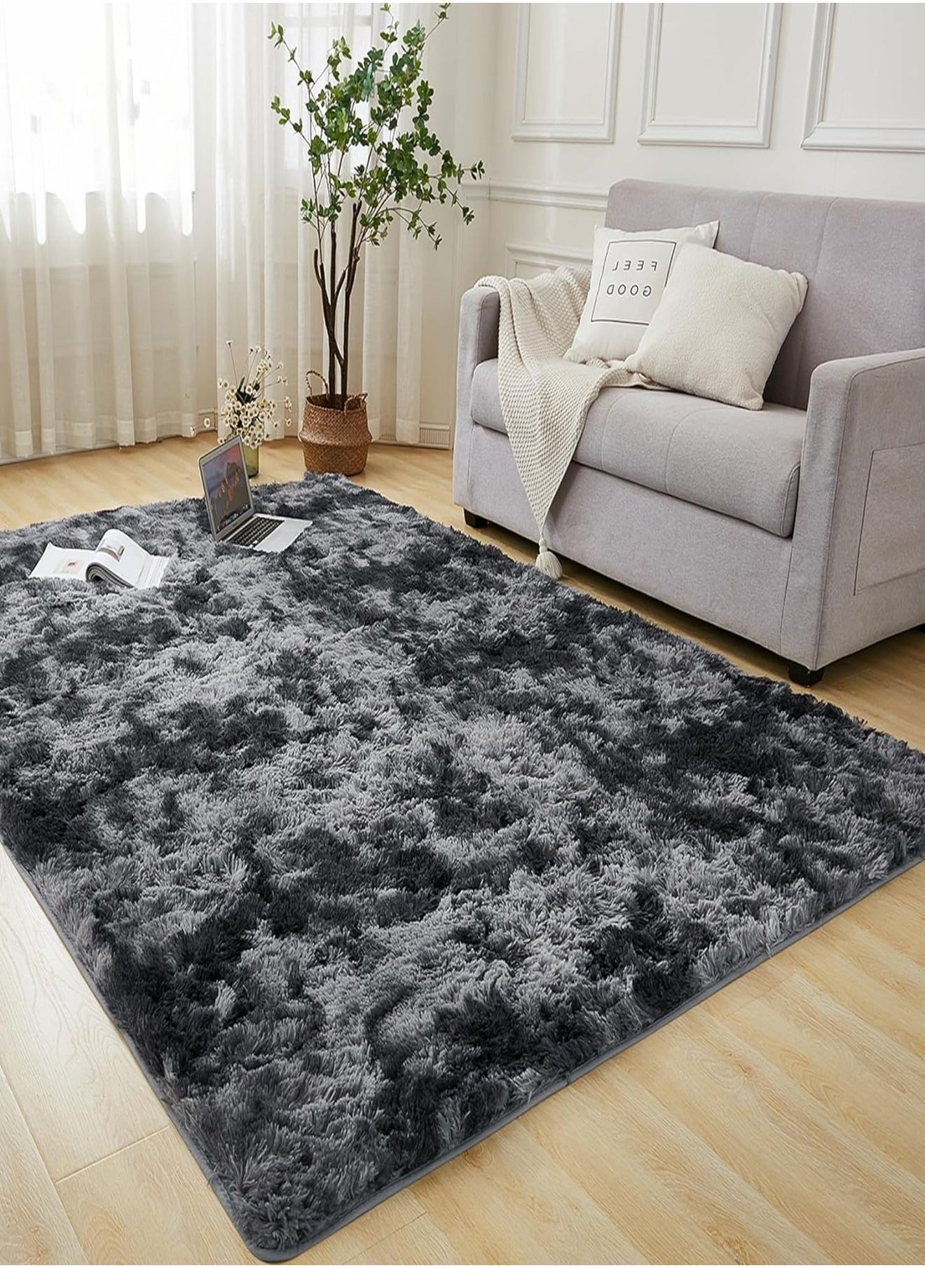 Modern Style Area Rug Non-Slip Super Soft Touch Living Room Bedroom Kitchen Decoration Of Carpet Floor Rug Fluffy Long Pile Rectangular - https://f.nooncdn.com/p/pzsku/Z96B82765E75F66970828Z/45/1746437696/7500c2f9-82b4-4a88-8bbd-c30231ea1342.jpg?width=original