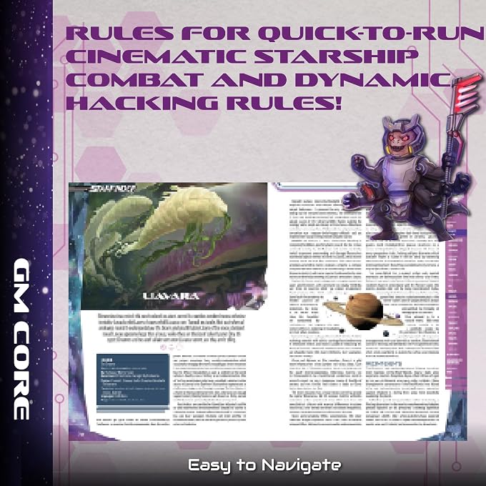 Paizo Starfinder GM Core Pocket Edition - Portable 6.7" x 8.4" Game Master Guide for Second Edition Tabletop RPG - Image 3