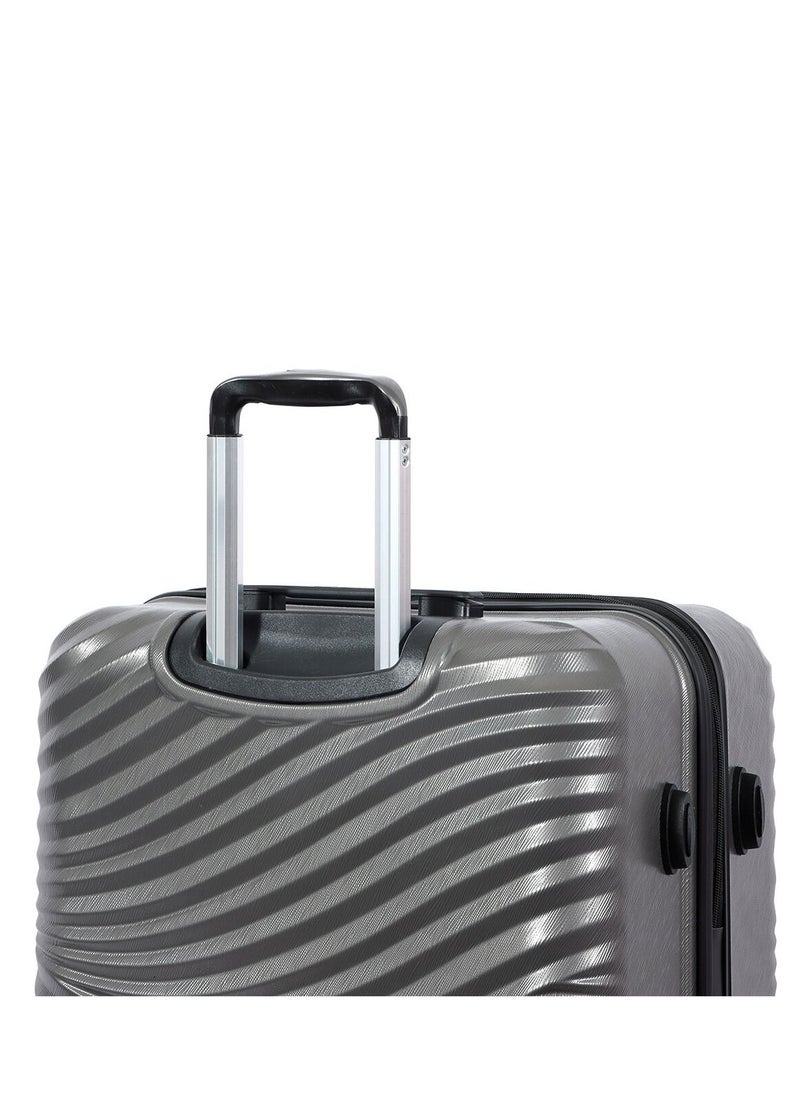 Biggdesign - Biggdesign Moods Up Medium Suitcase, 100% ABS Hardshell Luggage with 360° Spinner Wheels, Travel Suitcases with TSA Lock System, Lightweight, Antracite, 24 Inch - Image 1