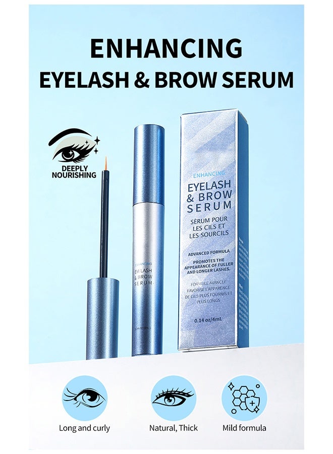 MOIKA Eyelash&Brow Serum——Natural Eyelash Growth Serum and Brow Enhancer to Grow Thicker, Longer Lashes for Long, Luscious Lashes and Eyebrows[4ml] - Image 2