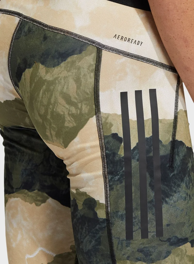 Adidas Camo Yoga Shorts