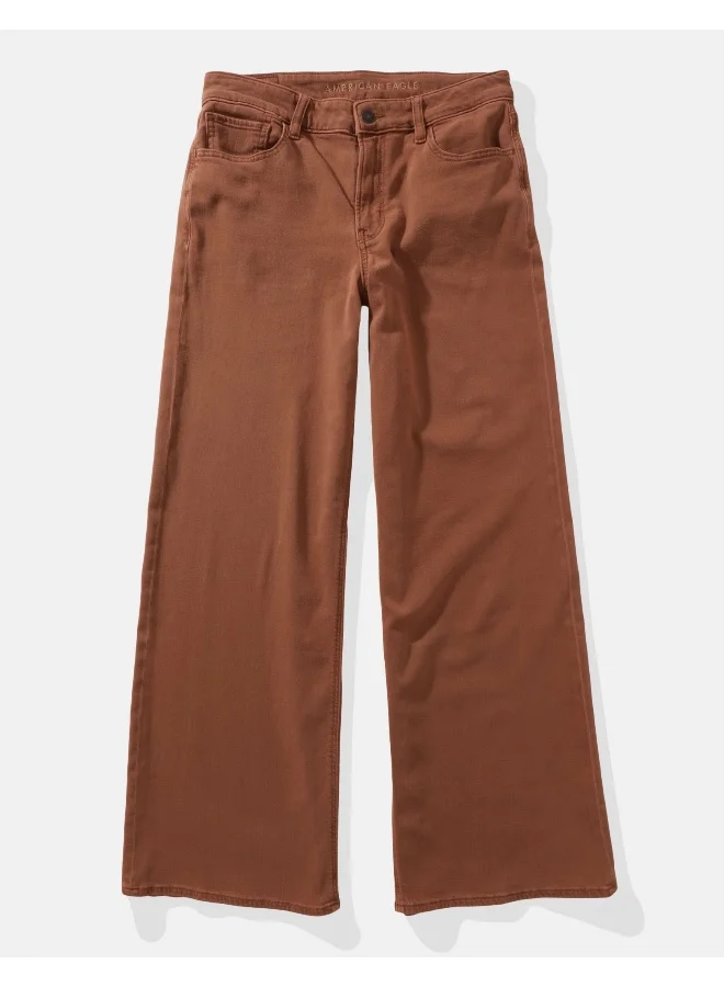 American Eagle Stretch Ultra Wide-Leg Super High-Waisted Pant