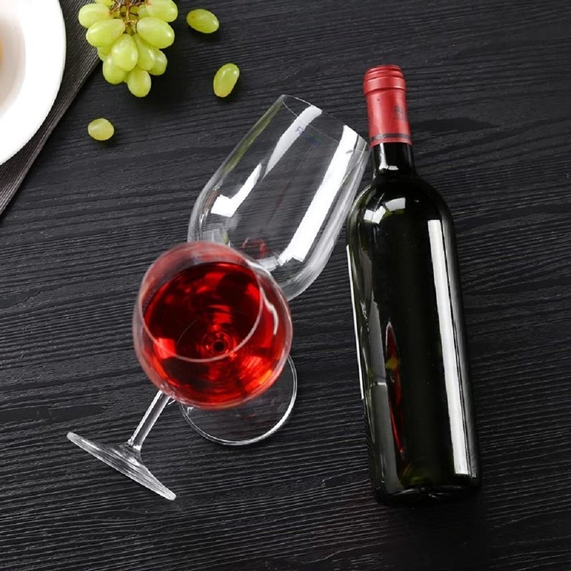 FINSTER Crystal All Purpose Premium Wine Glasses Set of 6 Drinking Wine Glass 330ml - Image 2