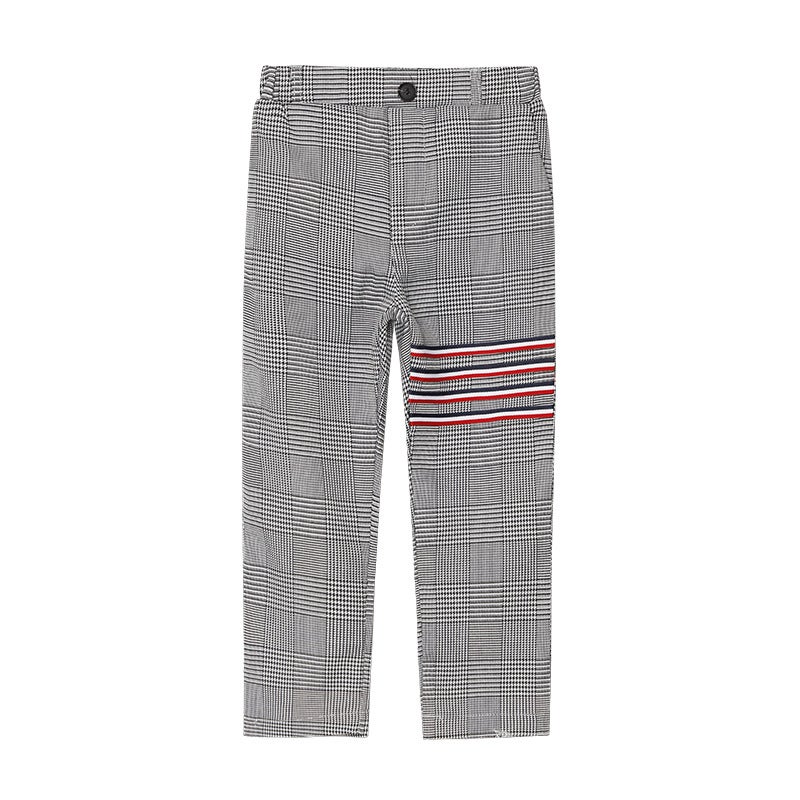 Boys' Trousers Children'S Single Pants Summer Student Performance Host Piano Dress Suit Pants One-Piece Delivery - Image 1
