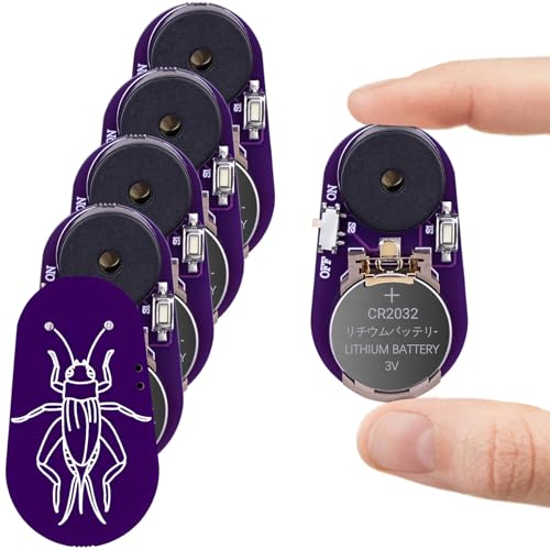 COLEGRY Cricket Noise Maker Prank 6 PCS Pranks for Adults Funny Gag Gifts Hidden Noise Machine with 16 Different Sounds Prank Device Can Beeping for Several Months Joke for Office Home School - Image 1