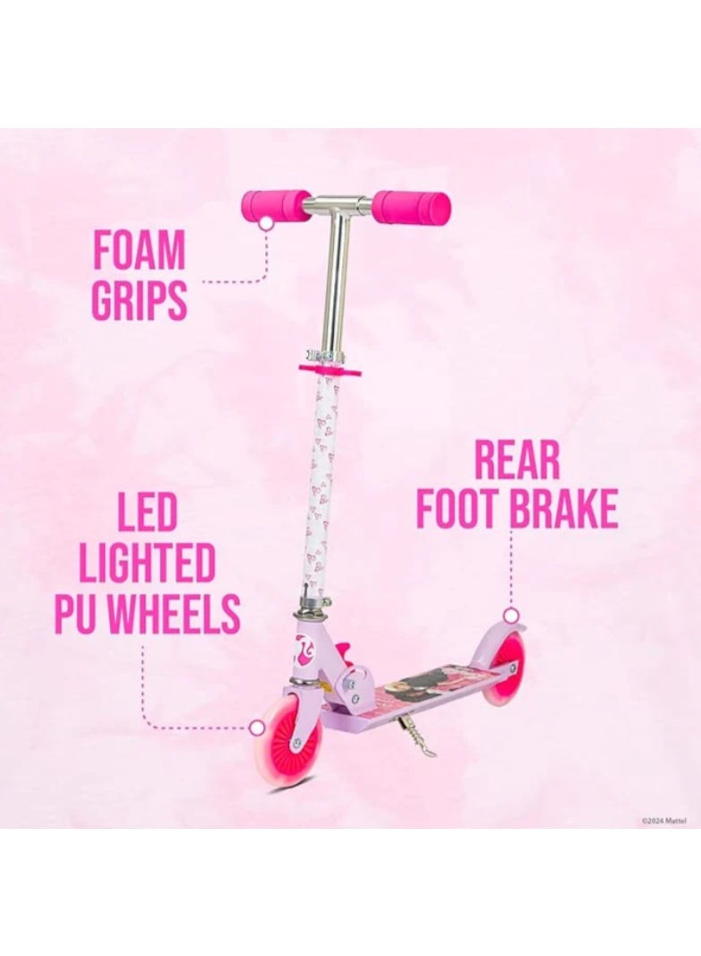 Spartan Barbie Folding Scooter with LED Light - Image 2