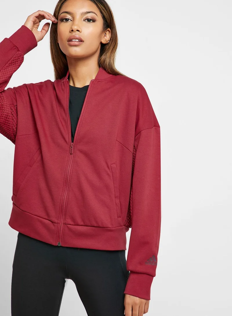 Adidas ID Mesh Bomber Jacket