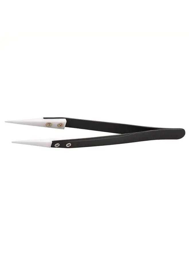 2pcs High Temperature Resistant Non Conductive Precision Tweezers for Electronics Repair - Image 5