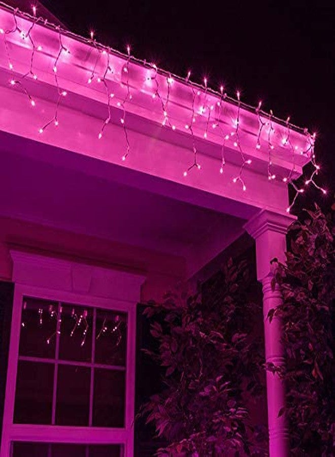 Desidiya® Led Rice Light for Decoration String and Series Light for Diwali Christmas Indoor Outdoor Decoration Bedroom Wedding, Birthday Party Patio,10meter 35 Foot (Pink) - Image 3