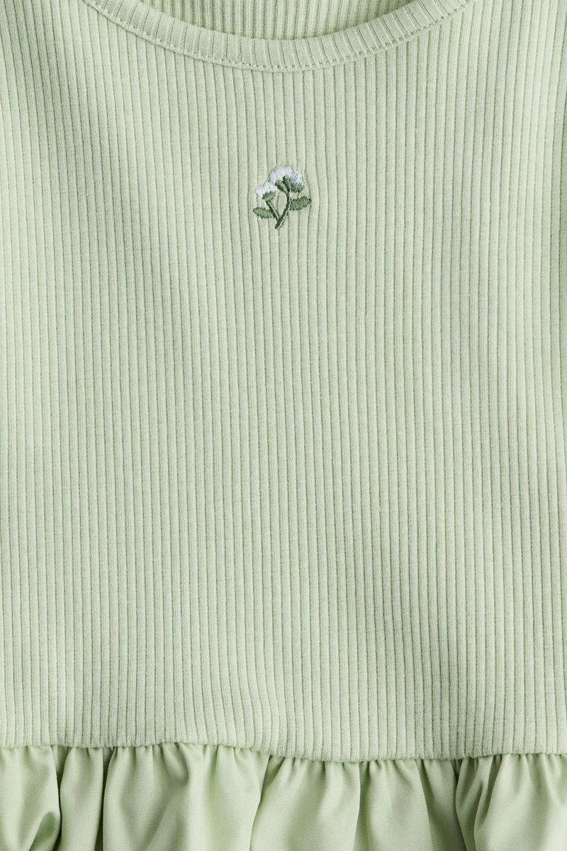 H&M Bubble-hem vest top