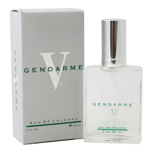Gendarme V By Gendarme Eau De Cologne Spray for Men  Smokey Wood Aroma with Lemon Bergamot Vetiver Verbena Basil Fragrance Notes 2 oz Spray Glass