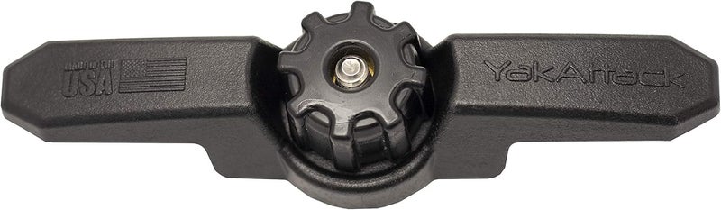YakAttack GT Cleat XL – Track Mount Line Cleat for 1/2" Rope | Fits GearTrac, MightyMount, & Most Kayak Track Systems | Heavy-Duty Anchor Line Management | Yak Attack USA-Made - Image 2