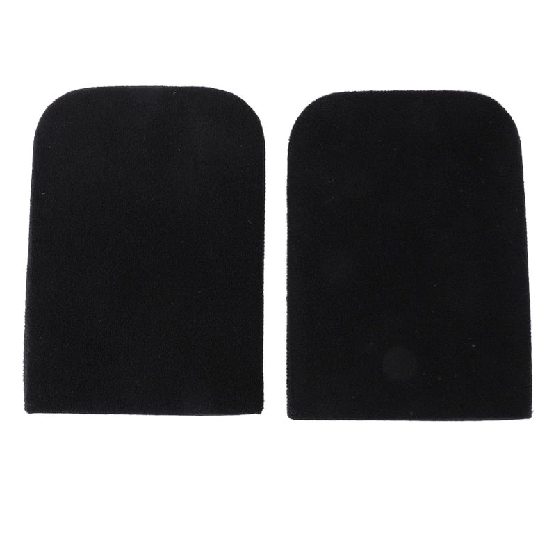 أغطية مسند القدم لعربة اليد 2 قطعة غير قابلة للانزلاق نيونبرين مقاس عالمي أسود