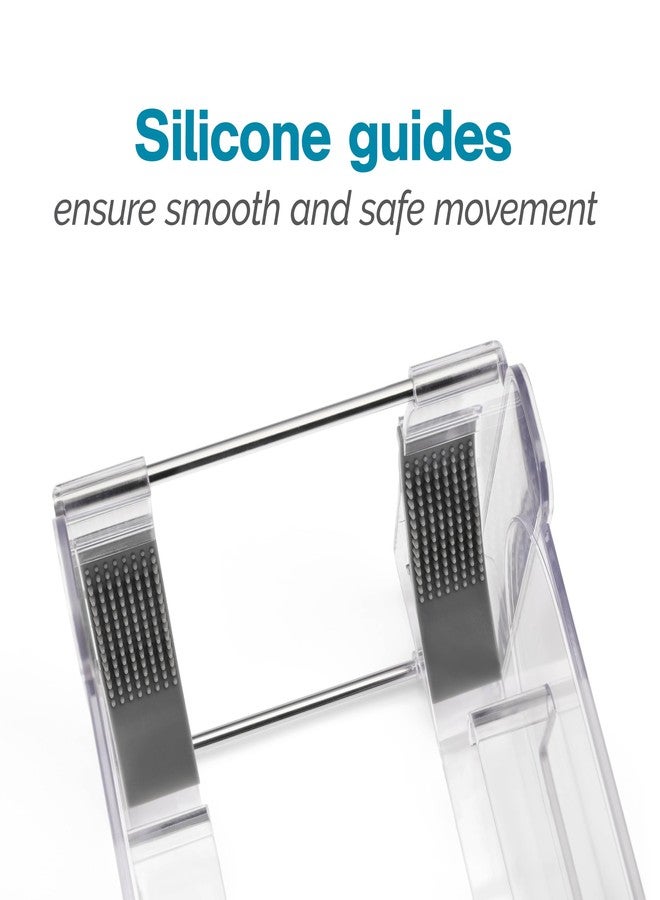 بولدير موزع علب المشروبات من بولدر، مصنوع من بلاستيك خالٍ من مادة BPA، يتسع لعشر علب صودا، مثالي للثلاجات وأسطح المطابخ، منظم للثلاجة، أبعاده 14 بوصة × 5.3 بوصة × 6.1 بوصة. - Image 3