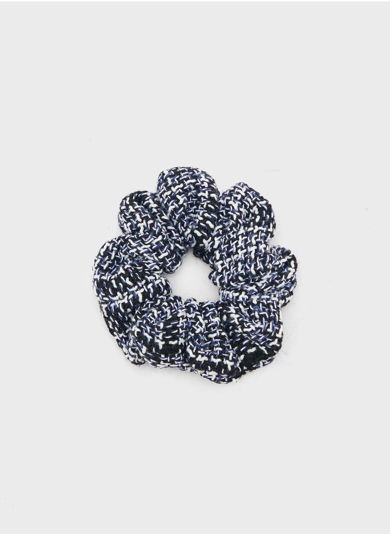 Claires Kids Tweed Scrunchie  - Image 2