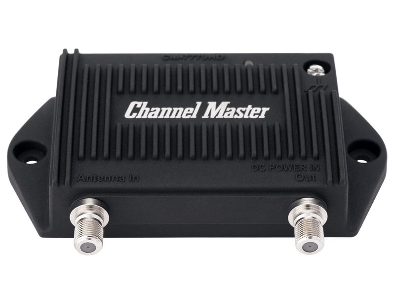 Channel Master TV Antenna PreAmp 1-1-Port TV Antenna Pre-Amplifier, Built-in LTE Filter, 17-30dB Gain, Compatible with Non-Amplified TV Antennas, Increases Signal Strength, Indoor/Outdoor - Image 2