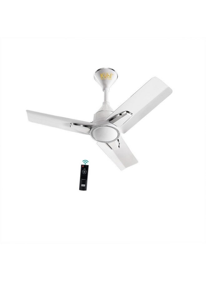 KUHL KUHL Arctis A1 600 mm BLDC 65% Power Saving BLDC Ceiling Fan With Remote | BEE 5 Star Rated & ISI Marked | High Air Flow | 5 Year Warranty on Motor | White | Free Installation - Image 1