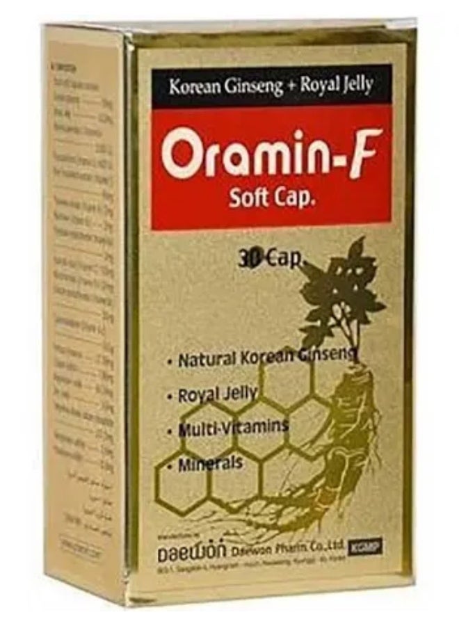 Oramin-F Capsules 30'S