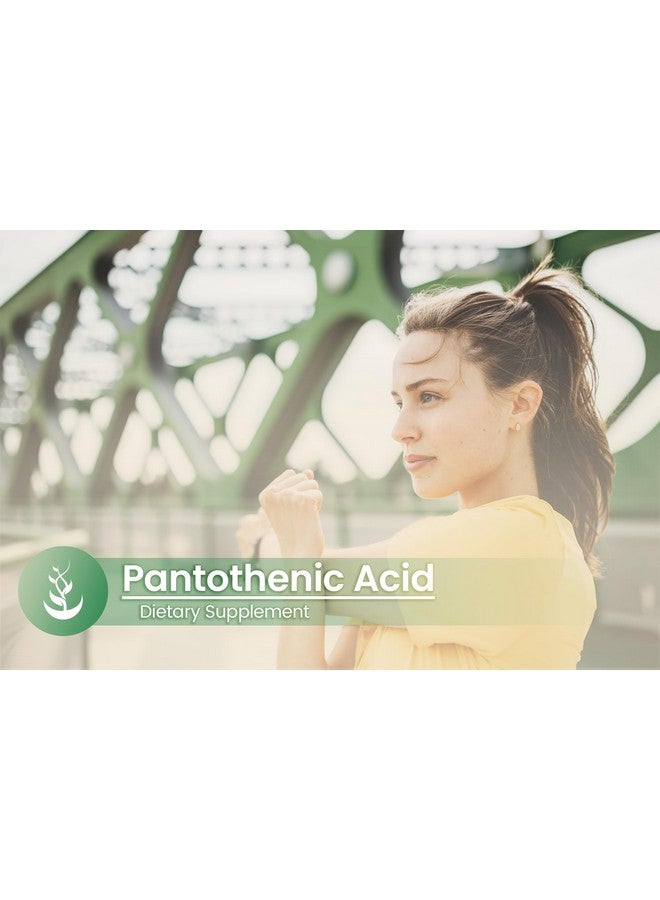 PURE ORIGINAL INGREDIENTS PURE ORIGINAL INGREDIENTS Pantothenic Acid (100 Capsules) Pure, Vitamin B5, Calcium Supplement - Image 5