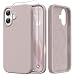 GONEZ Magnetic for iPhone 17 Case Compatible with MagSafe AntiScratch Microfiber Lining Screen Protector Silicone Camera Control Shockproof Slim Phone Cover 63 inch Light Taro - Image 2