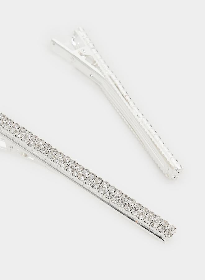 Styli Set of 2 - Metallic Hair Clip - Image 4